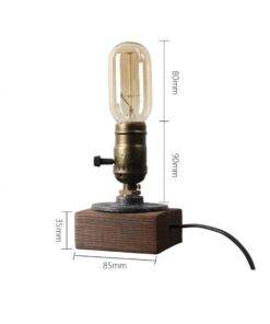 Modern Industrial Retro Edison Bedside Desk Lamp