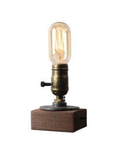 Modern Industrial Retro Edison Bedside Desk Lamp
