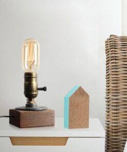 Modern Industrial Retro Edison Bedside Desk Lamp