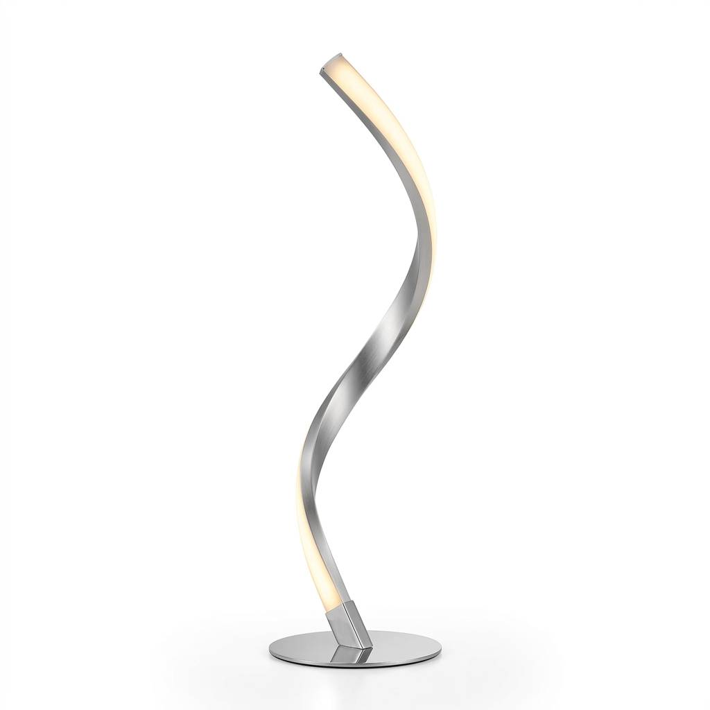 Modern Spiral LED Desk Lamp Dimming Bedside Light