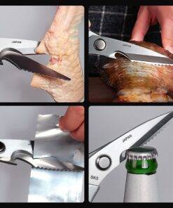 Multifunctional Kitchen Shears Stainless Steel Bone Scissors