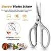 Multifunctional Kitchen Shears Stainless Steel Bone Scissors