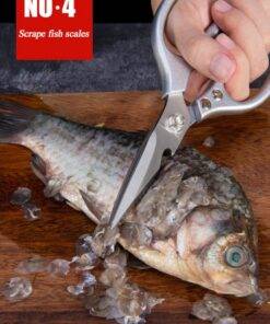 Multifunctional Kitchen Shears Stainless Steel Bone Scissors