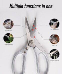 Multifunctional Kitchen Shears Stainless Steel Bone Scissors