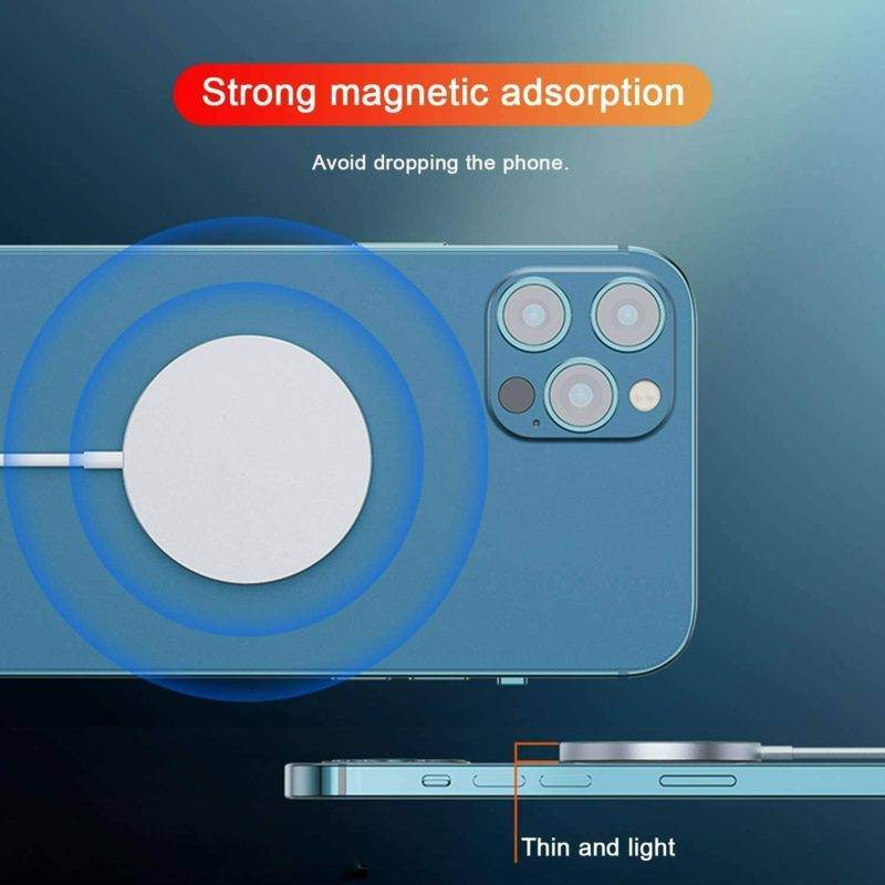 Magnetic 15W Fast Wireless Magsafe Charger for Apple iPhone 13 and Pro Max