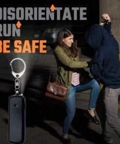 Personal Alarm Siren 130dB with LED Torch