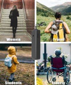 Personal Alarm Siren 130dB with LED Torch