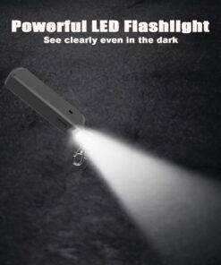 Personal Alarm Siren 130dB with LED Torch