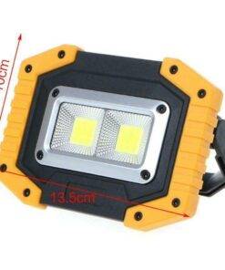 Portable COB LED Work Lamp Outdoor Flood Light Camping Flashlight