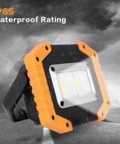 Portable COB LED Work Lamp Outdoor Flood Light Camping Flashlight