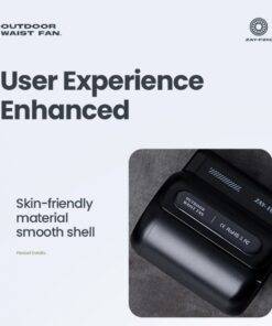 Portable Rechargeable Mini Waist Fan