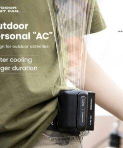 Portable Rechargeable Mini Waist Fan