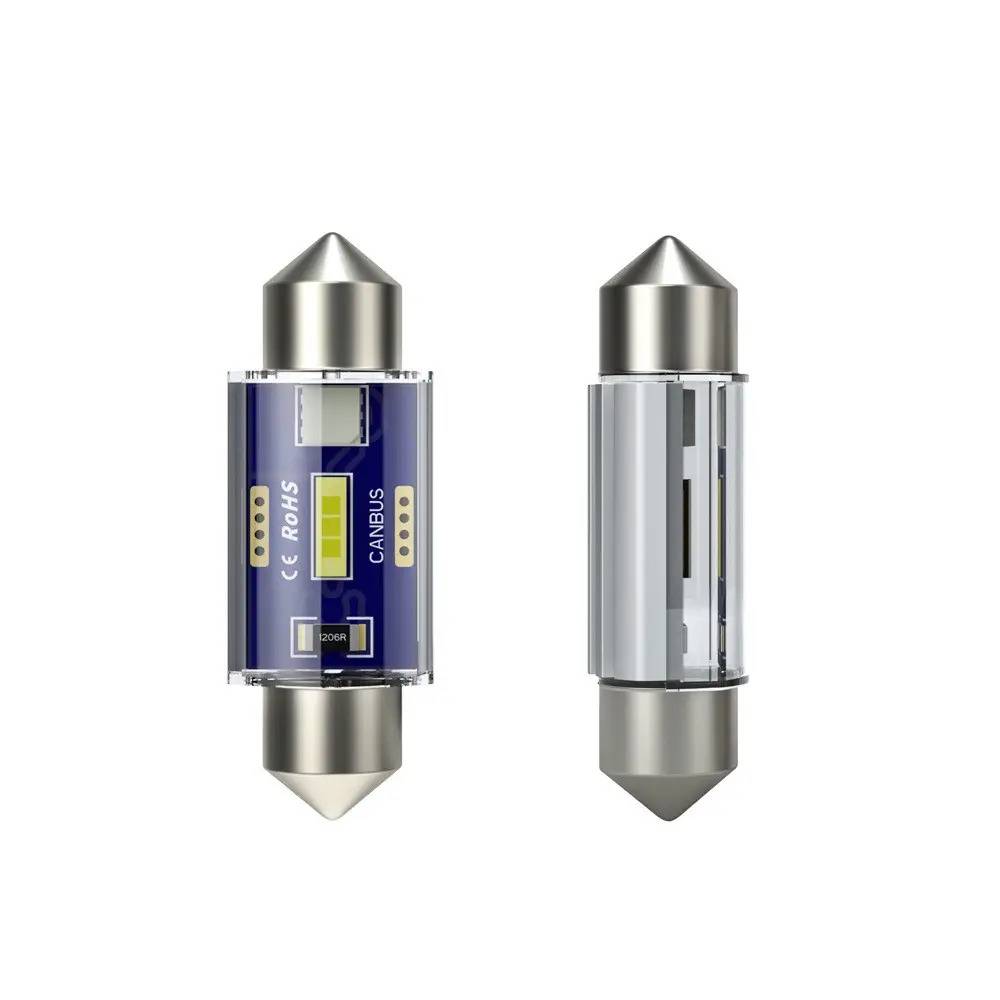Premium C5W LED Festoon Bulbs CANbus White, 31, 36, 41mm
