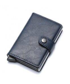 RFID Blocking PU Leather Men Woman Wallet