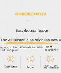 Reusable Macrofibre Cleaning Cloth Towel Rags 50pc