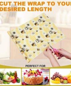 Reusable Nature Beeswax Food Wraps 1 Meter Roll