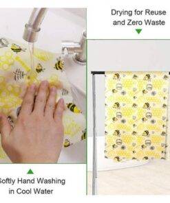 Reusable Nature Beeswax Food Wraps 1 Meter Roll