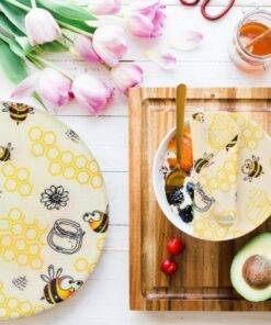 Reusable Nature Beeswax Food Wraps 1 Meter Roll