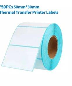 Scales Label 50mm x 30mm Thermal Transfer Permanent Adhesive 700PCs