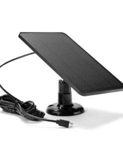 Security Cameras Solar Panel Charger Outdoor IPX6 Waterproof