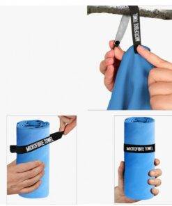 Set of 2 Microfiber Travel Towel Set Fast Drying Lightweight