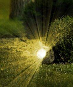 Solar Garden Rock Light Outdoor Waterproof Decoration – Yellow Light