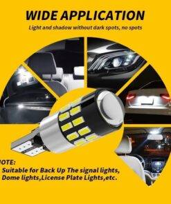 T10 Canbus LED park light bulb 3014 SMD 217.6lm High Lumen Super Bright