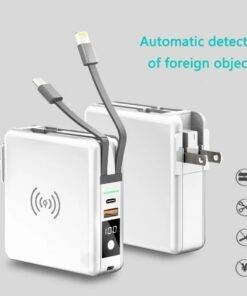 Ultimate 5 in 1 10000mAh Universal Travel Power Bank Adapter