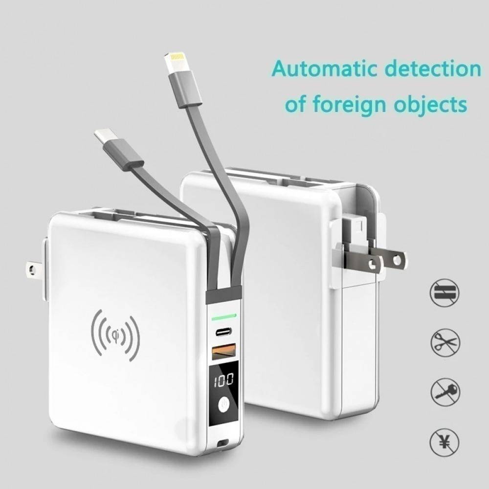 Ultimate 5 in 1 10000mAh Universal Travel Power Bank Adapter