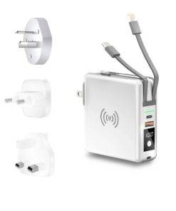 Ultimate 5 in 1 10000mAh Universal Travel Power Bank Adapter