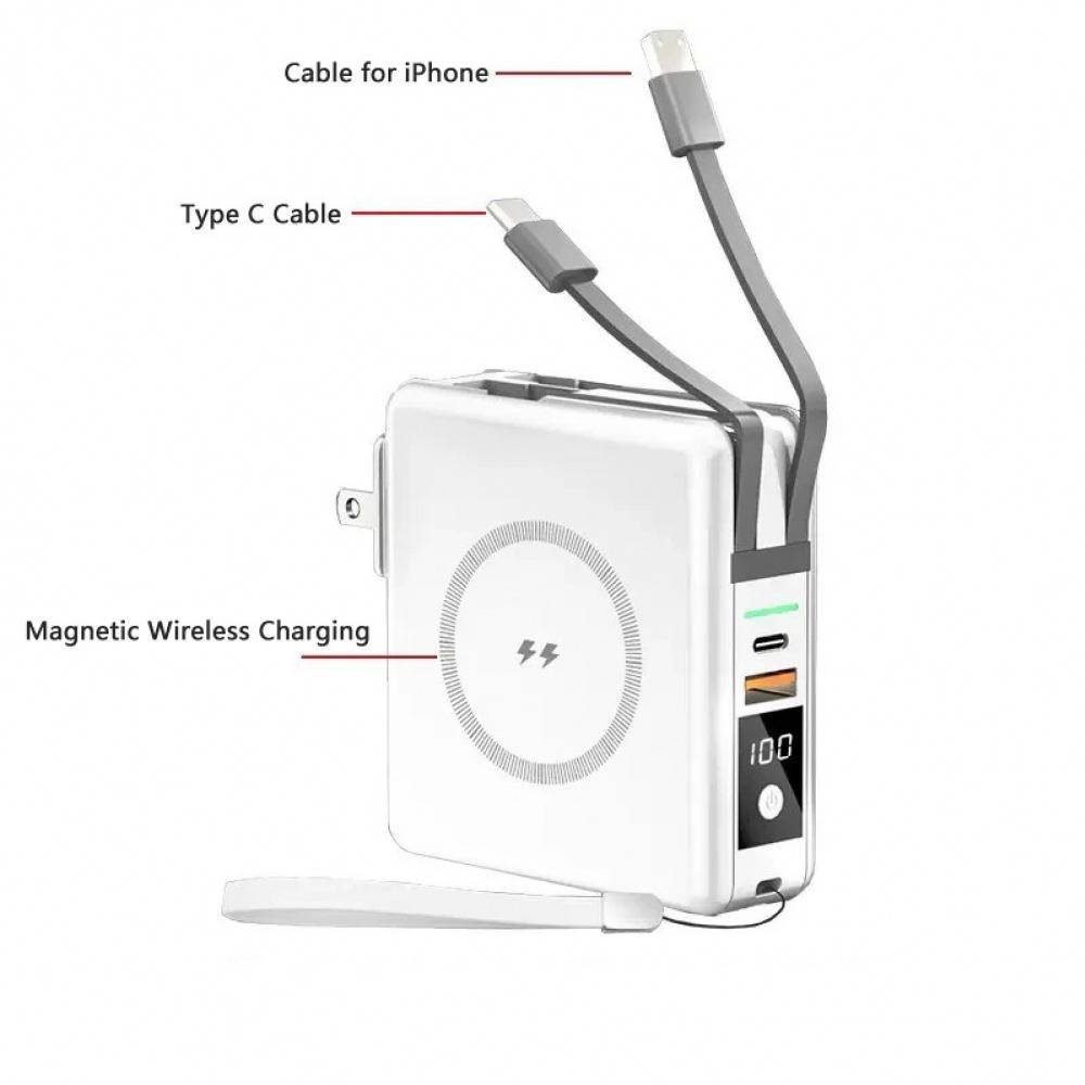 Ultimate 5 in 1 10000mAh Universal Travel Power Bank Adapter