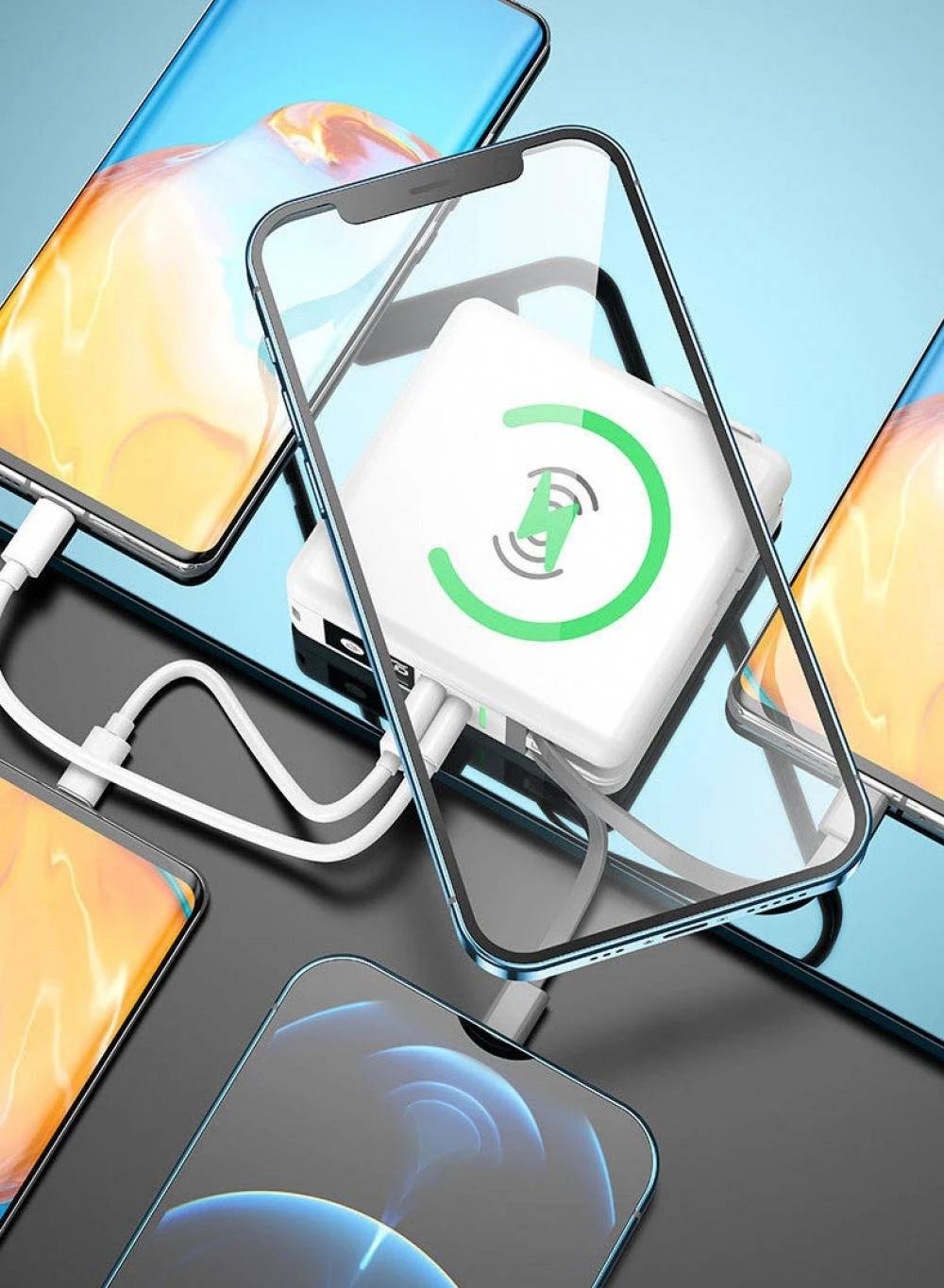 Ultimate 5 in 1 10000mAh Universal Travel Power Bank Adapter