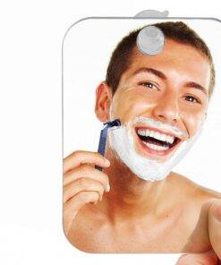 Unbreakable Fog Free Travel Shower Mirror Kit
