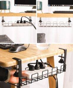 Under Desk Cable Management Organiser Tray