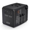 Universal GaN Travel Adapter PD Type-C 45W for MacBook laptop