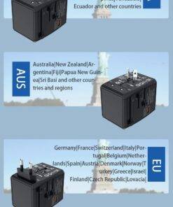 Universal GaN Travel Adapter PD Type-C 45W for MacBook laptop
