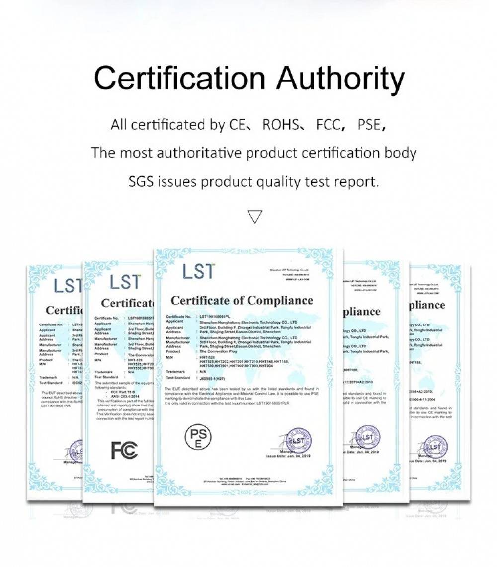 Universal GaN Travel Adapter PD Type-C 65W for MacBook laptop