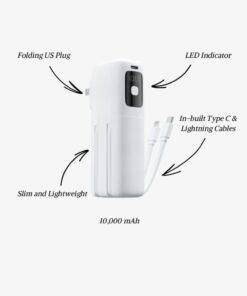 Universal Slim Travel Power Bank USB-C 22.5W 10000mAh