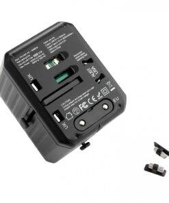 Universal Travel Adapter Convertor 4 USB, 2 USB-C PD
