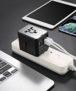 Universal Travel Adapter Convertor 4 USB, 2 USB-C PD