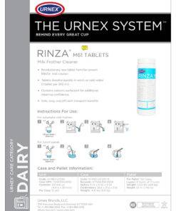 Urnex Rinza M61 Milk System Cleaning Tablets 120 pcs