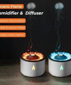Volcano Aroma Air Diffuser Humidifier Fire Flame