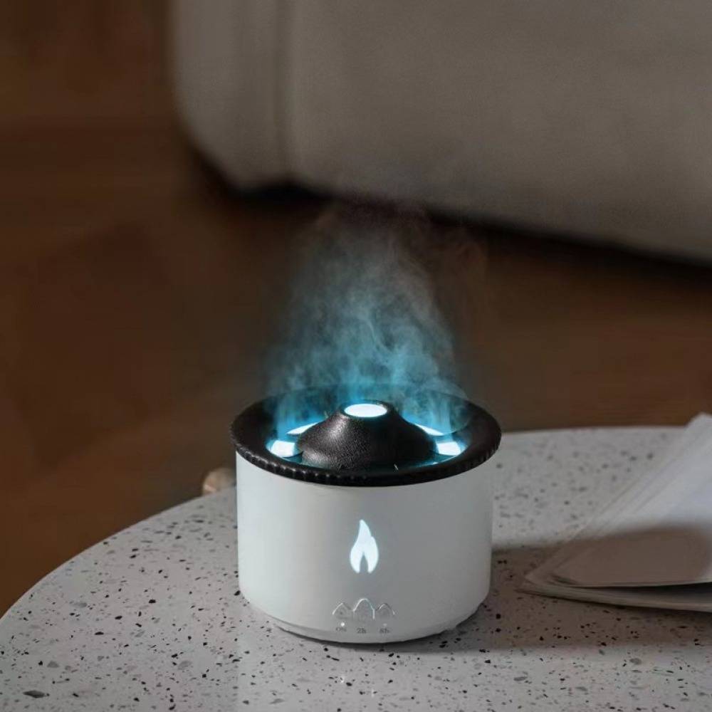 Volcano Aroma Air Diffuser Humidifier Fire Flame