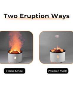 Volcano Aroma Air Diffuser Humidifier Fire Flame