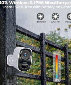 Vstarcam Outdoor Security Camera IP66 PIR Free Cloud Storage