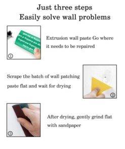 Wall Mending Agent Wall Repair Cream Drywall Repair Kit