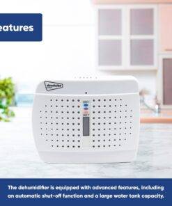 Wardrobe Car Rechargeable Portable Dehumidifier Moisture Absorbing Crystals