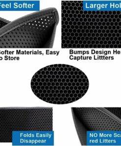 Waterproof Pet Cat Litter Mat Double Layer