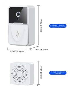 WiFi Smart Doorbell with Chime Bluetooth