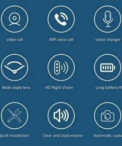 WiFi Smart Doorbell with Chime Bluetooth